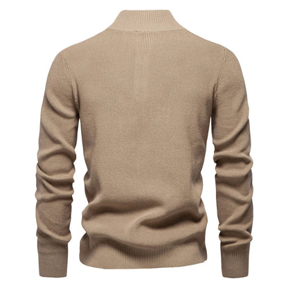 Damien™ | Elegant High Neck Sweater 6