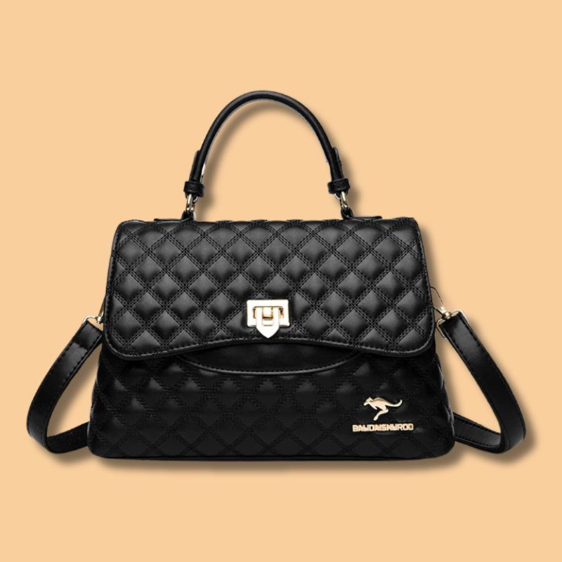 Eleanor™ | Quilted Leather Satchel