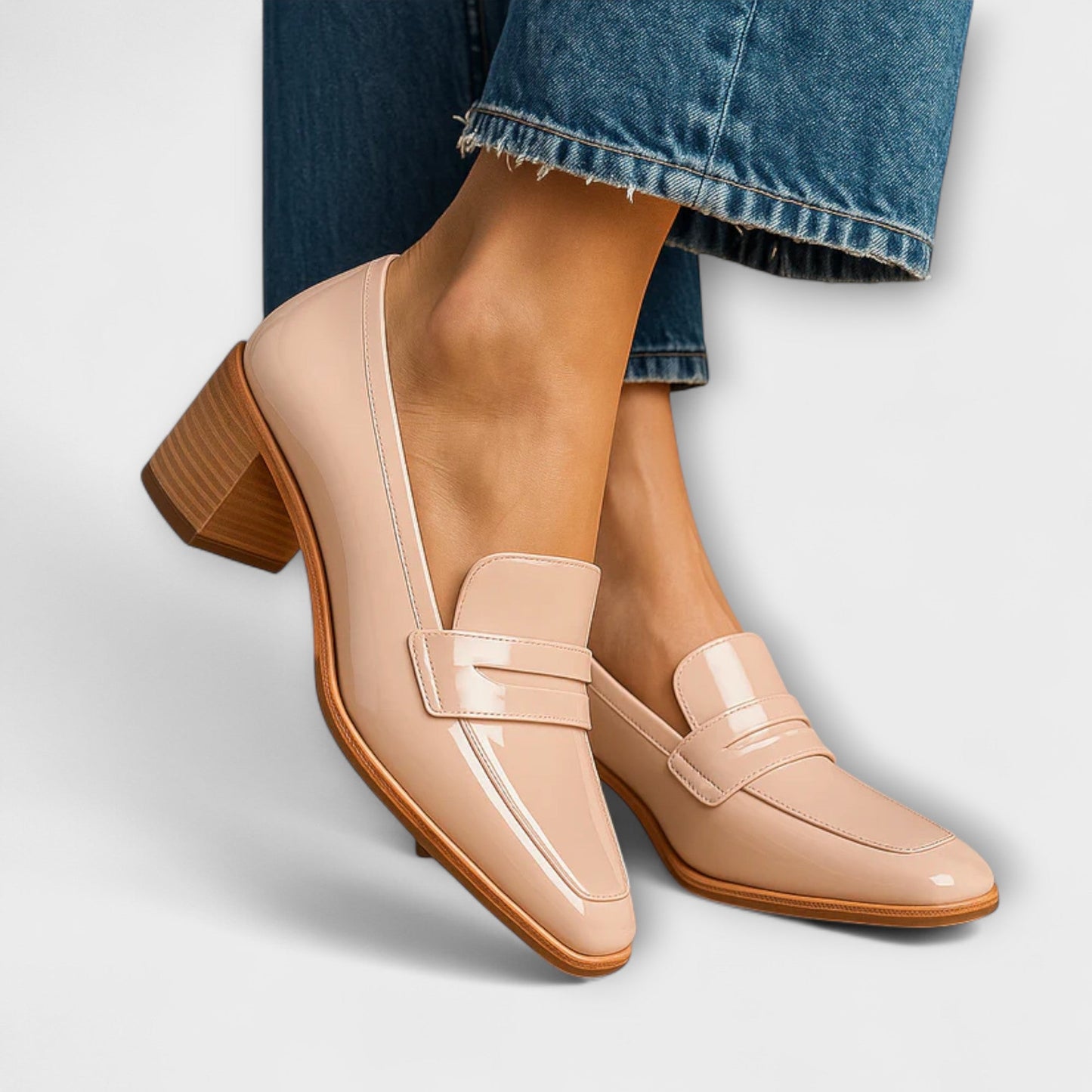 Elaine™ | Shiny Moccasins 0