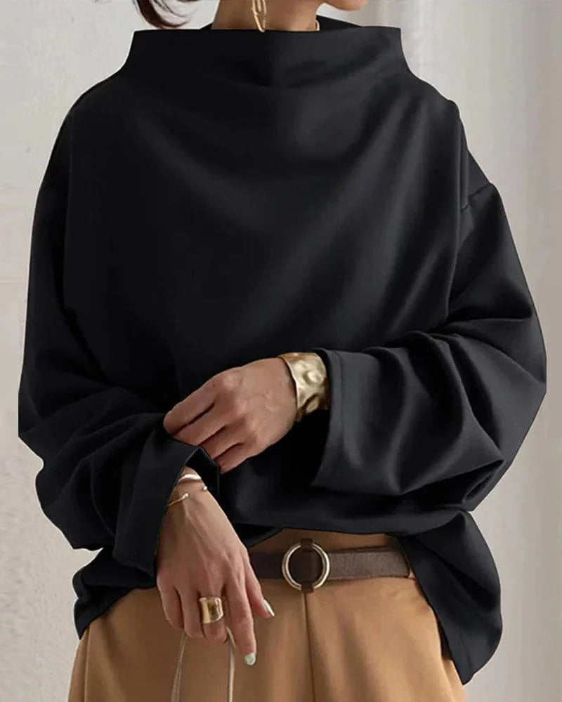 Elise™ | Soft Turtleneck Top 0