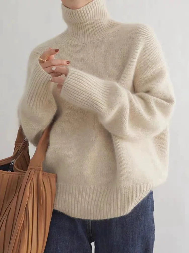 Élodie™ | Cashmere Turtleneck Sweater 0