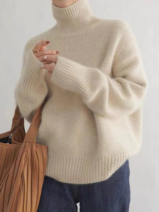 Élodie™ | Cashmere Turtleneck Sweater 0