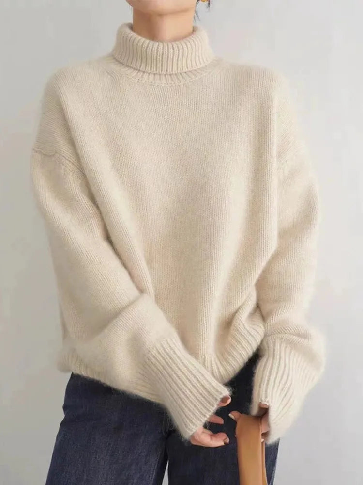 Élodie™ | Cashmere Turtleneck Sweater 1