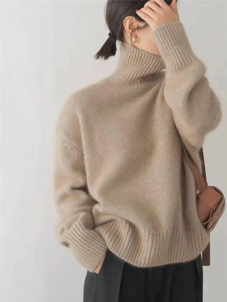 Élodie™ | Cashmere Turtleneck Sweater 4