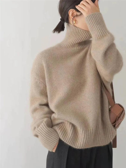 Élodie™ | Cashmere Turtleneck Sweater 4