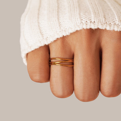 Élodie™ | Elegant Gold Ring 1