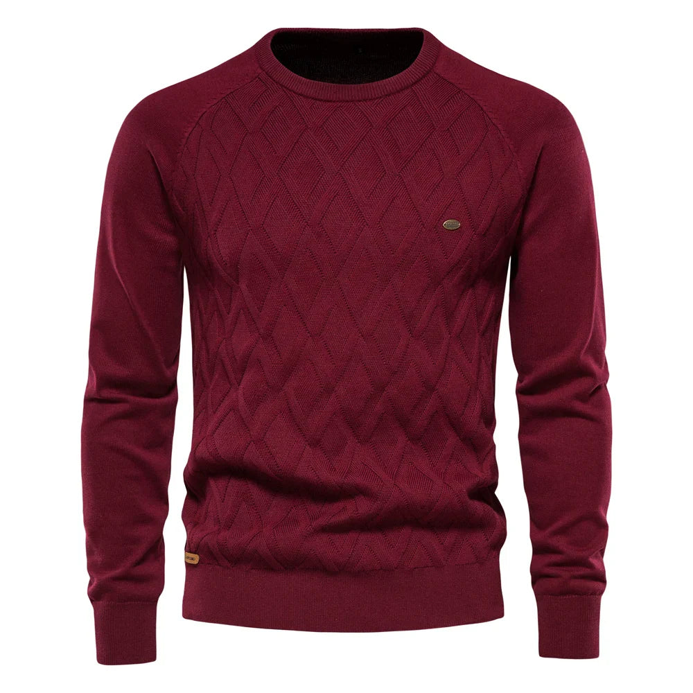 Hugo™ | Subtle Checkered Sweater 4
