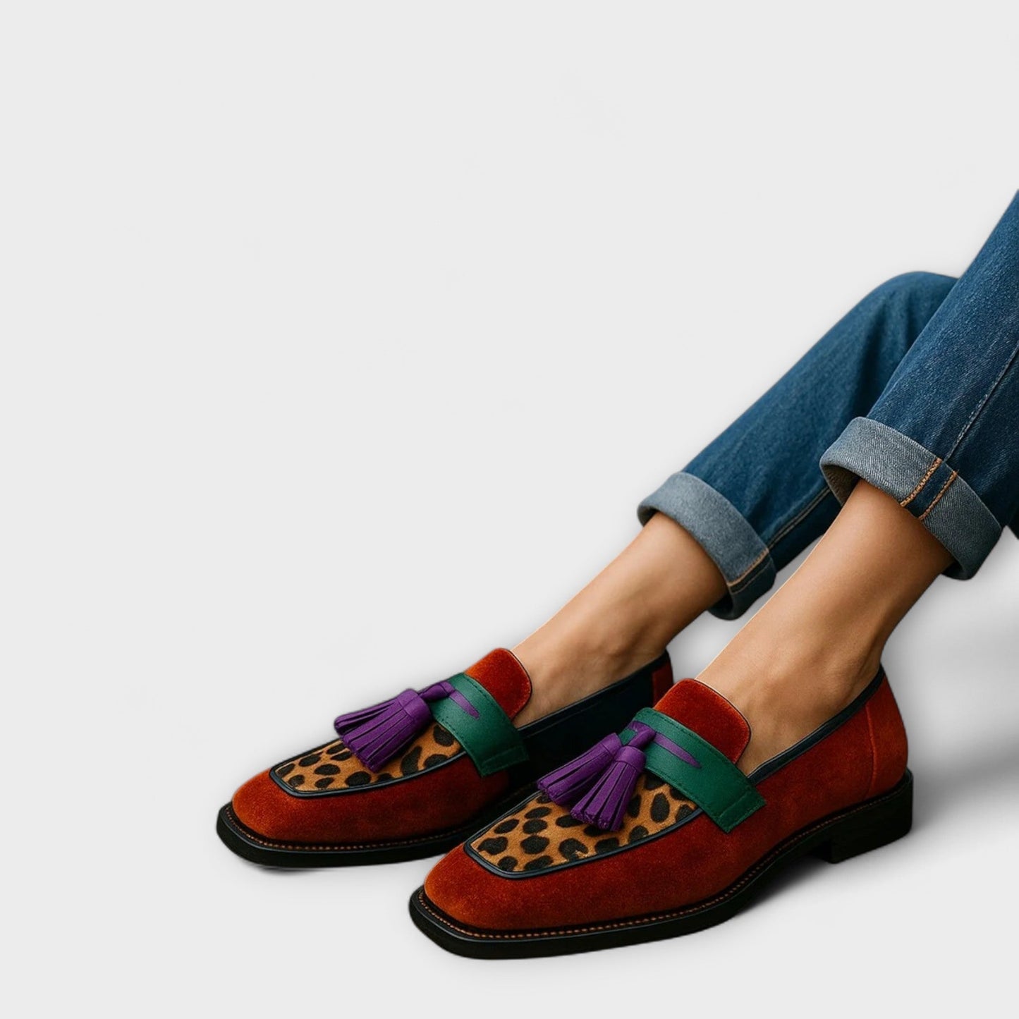 Ione™ | Multicolored Moccasins 0