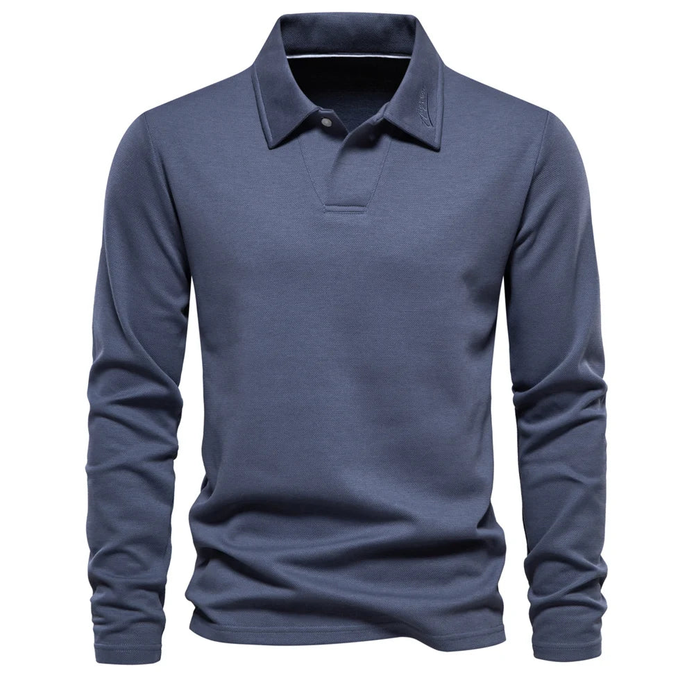 Jonathan™ | Chic Stand Collar Polo Shirt 1