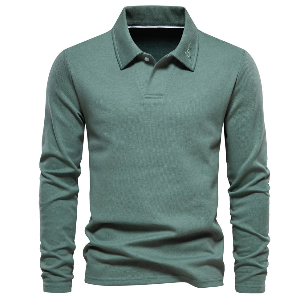 Jonathan™ | Chic Stand Collar Polo Shirt 2