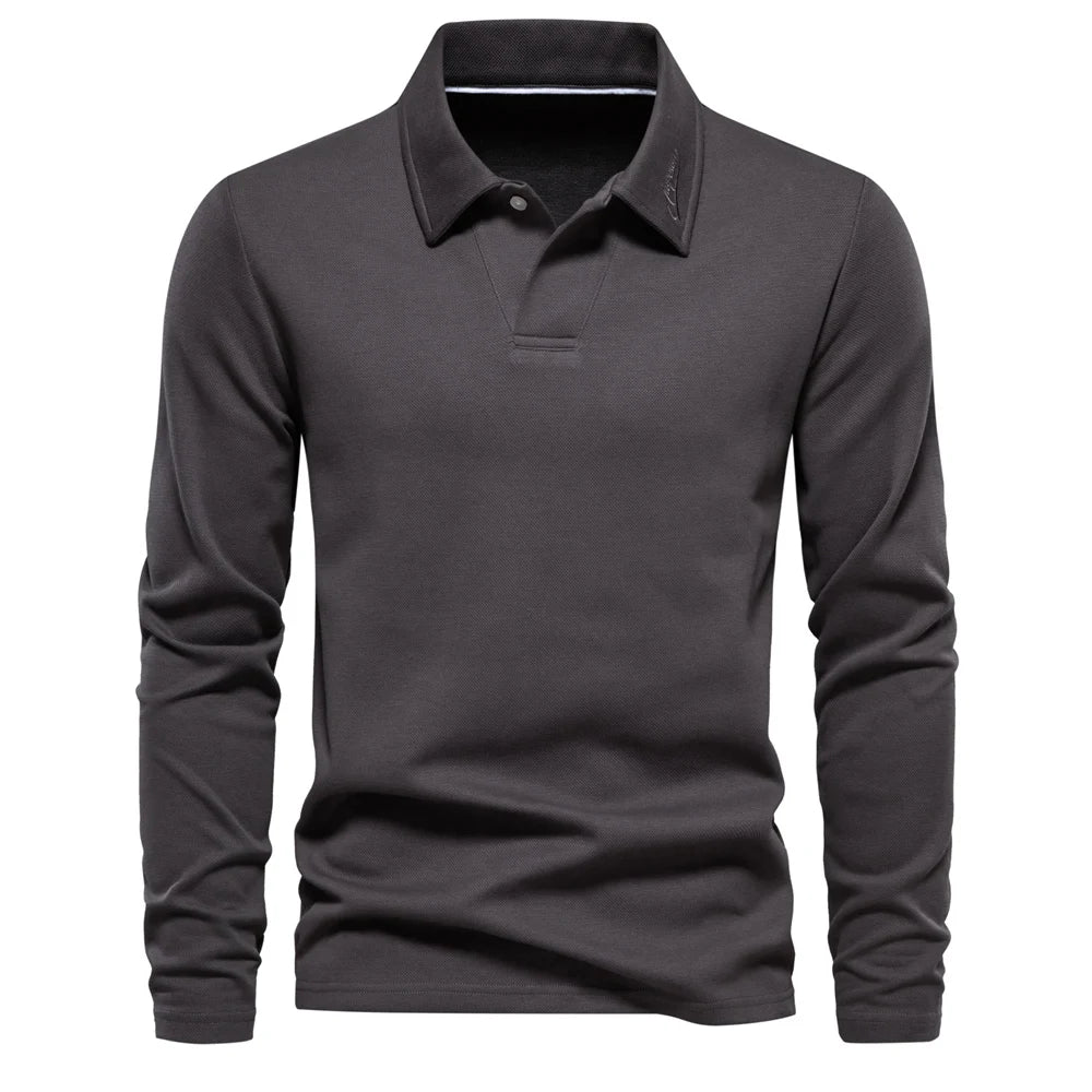 Jonathan™ | Chic Stand Collar Polo Shirt 3
