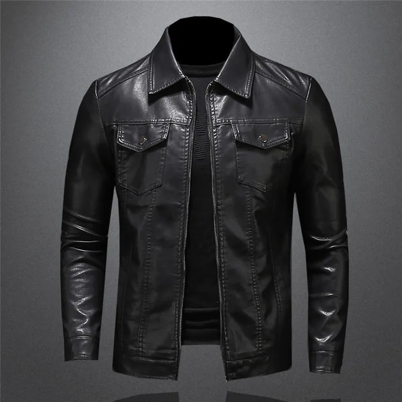 Laurence™ | Casual Leather Jacket 0