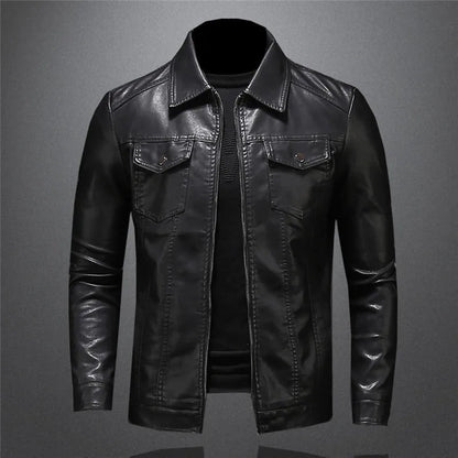 Laurence™ | Casual Leather Jacket 0