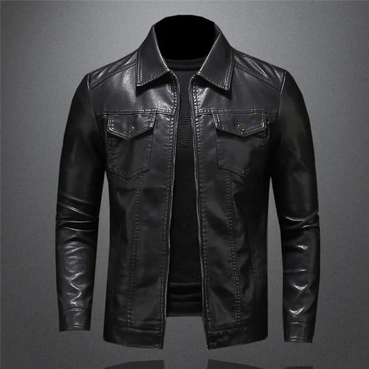 Laurence™ | Casual Leather Jacket 0
