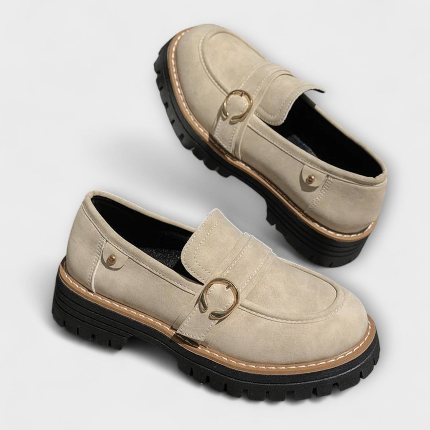 Lora™ | Casual Round Toe Loafers 4