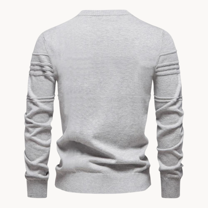 Lucas™ | Subtle Patterned Sweater 1