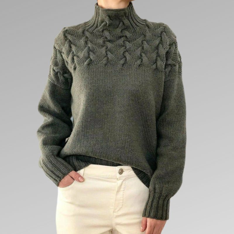 Madeleine™ | Fitted Neck Sweater 2