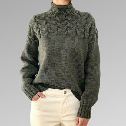 Madeleine™ | Fitted Neck Sweater 2