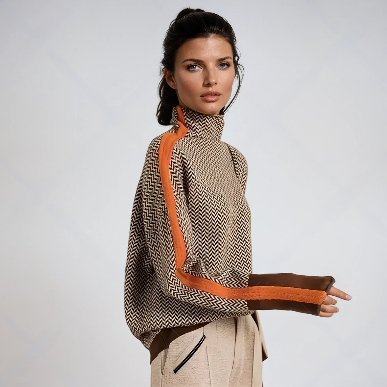 Malou™ | Trendy Turtleneck Sweater 0