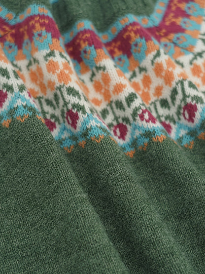 Margaux™ | Casual Patterned Sweater 2