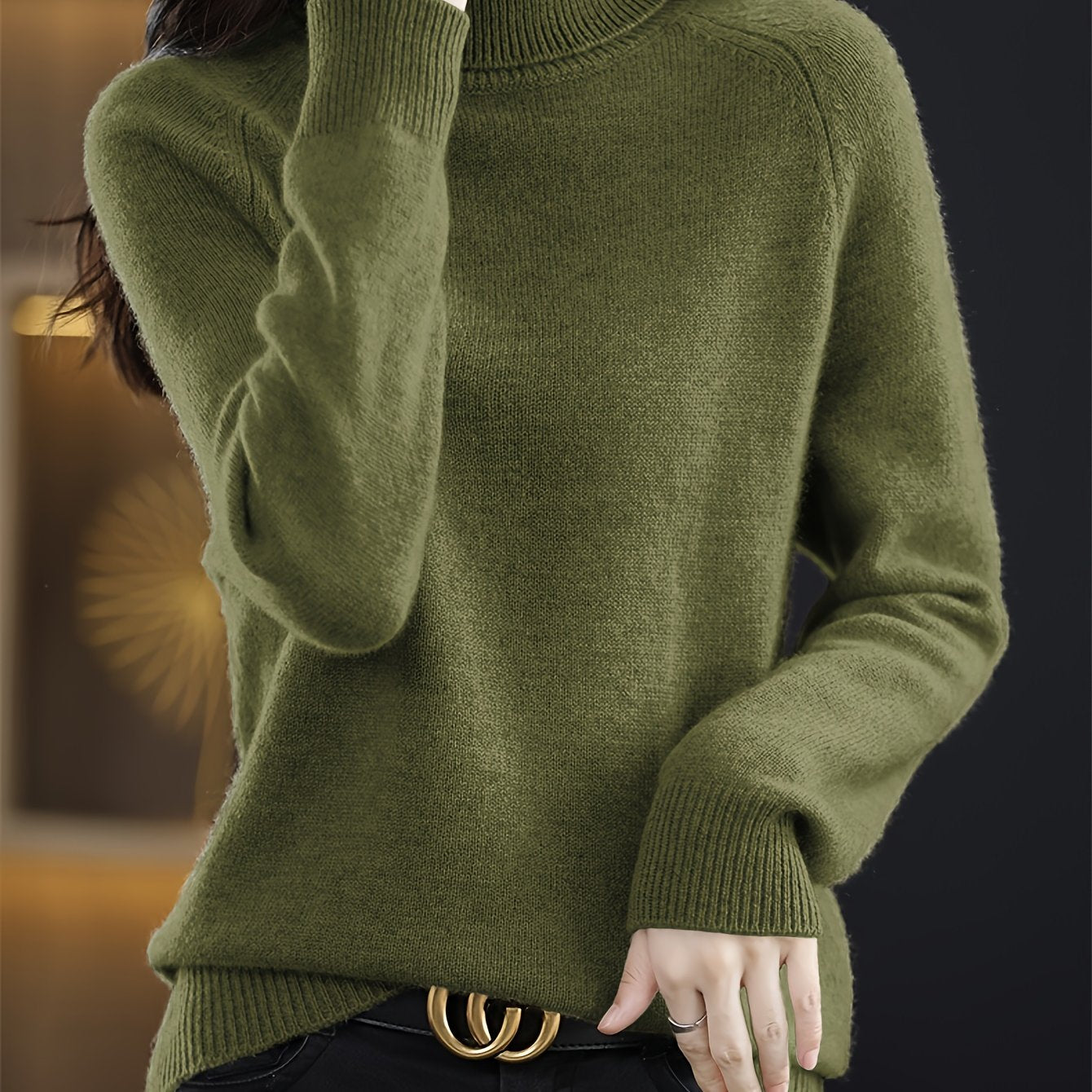 Margaux™ | Natural Turtleneck 4