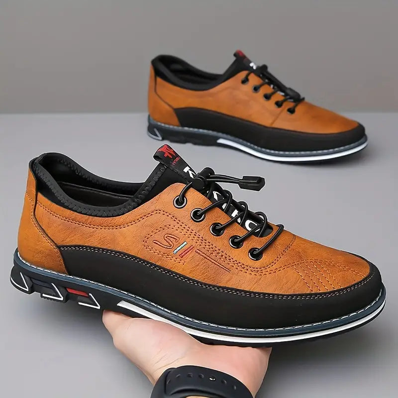 Mauro™ | Leather Oxford Sneakers 1