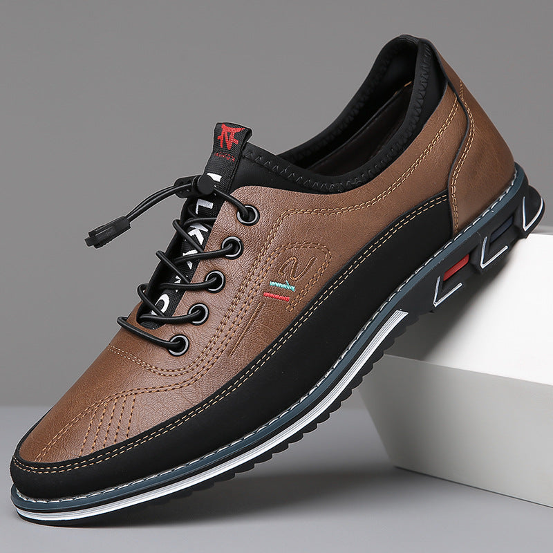 Mauro™ | Leather Oxford Sneakers 12