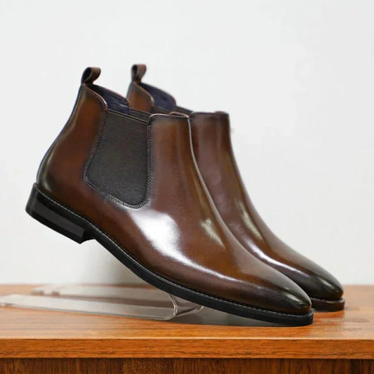 Olivier™ | Elegant Leather Derby Shoes 0