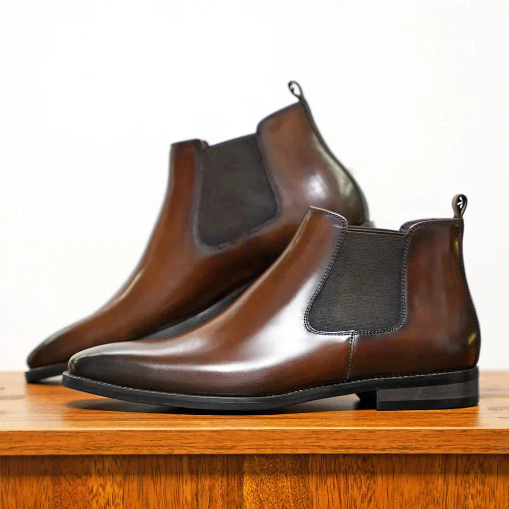 Olivier™ | Elegant Leather Derby Shoes 2