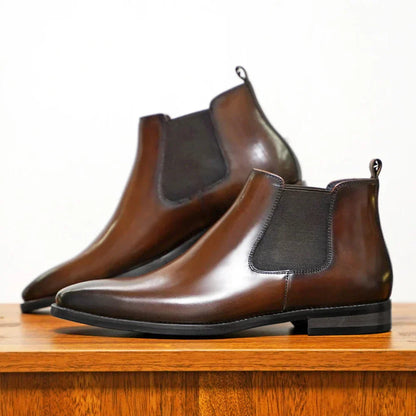 Olivier™ | Elegant Leather Derby Shoes 2