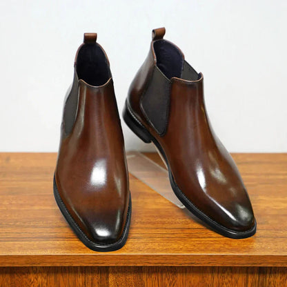 Olivier™ | Elegant Leather Derby Shoes 3