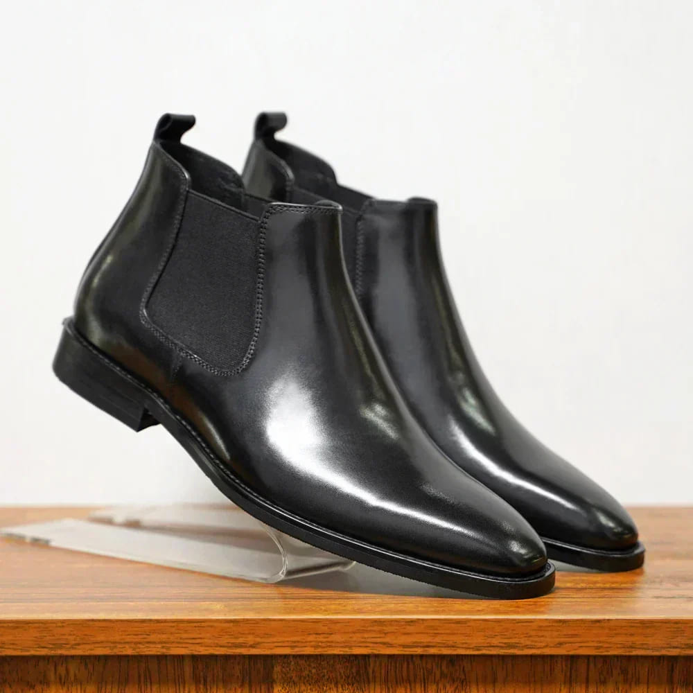 Olivier™ | Elegant Leather Derby Shoes 6