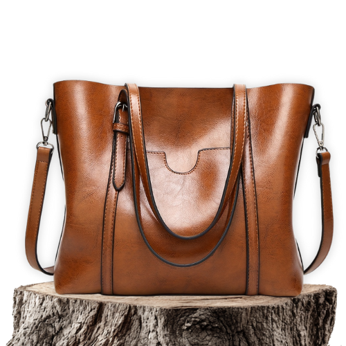 Ruby™ | Refined Leather Tote Bag