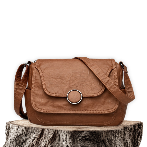 Emma™ | Retro Leather Crossbody Bag