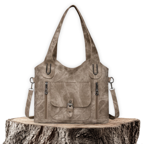 Pearl™ | Retro Leather Tote Bag