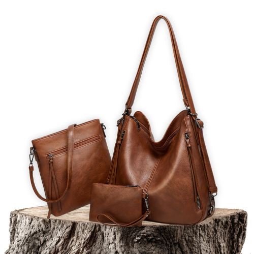 Amelia™ | Vintage Leather Tote Bag