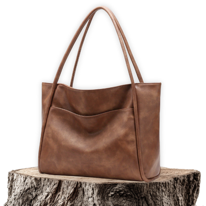 Victoria™ | Classic Leather Tote Bag