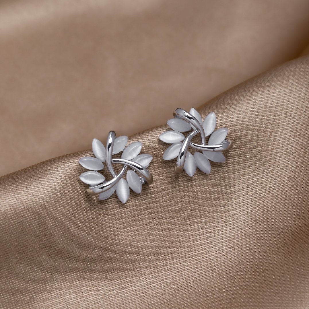 Ophélie™ | Discreet Silver Earrings 0