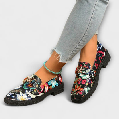 Orla™ | Floral Print Loafers 2