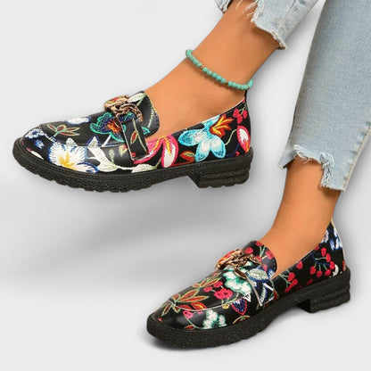 Orla™ | Floral Print Loafers 3