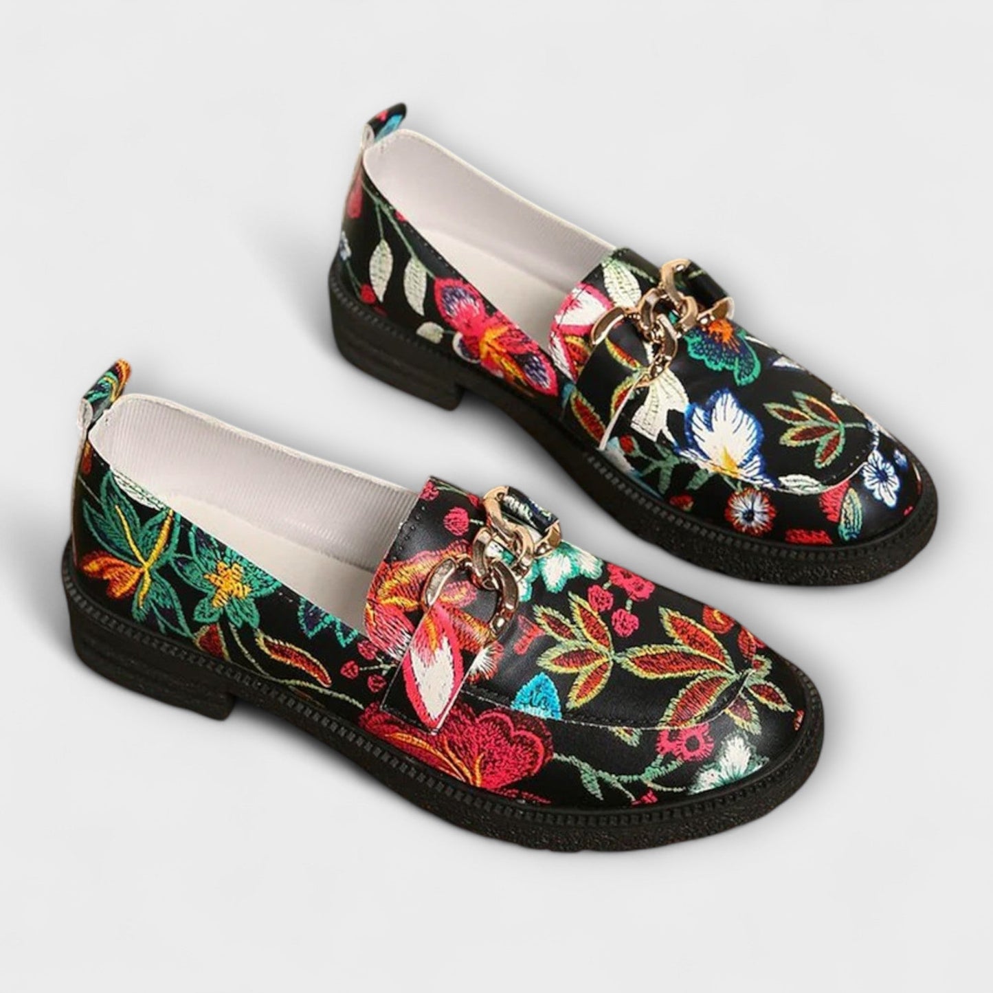 Orla™ | Floral Print Loafers 5