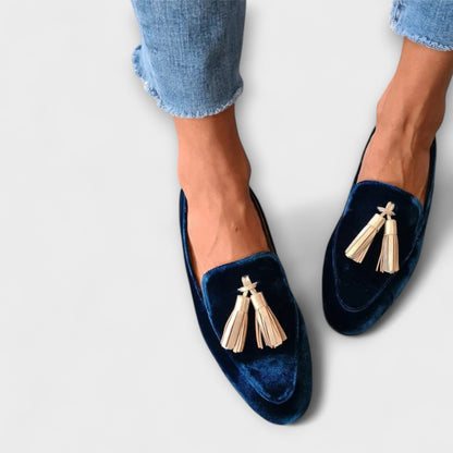 Quinnlyn™ | Vintage Tassel Loafers 0