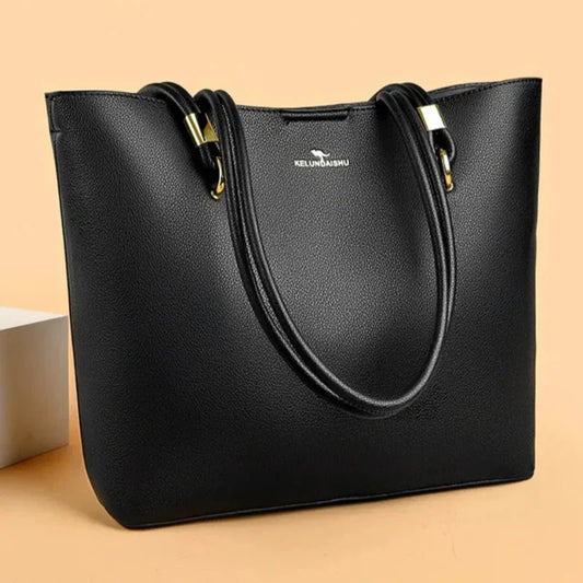 Grace™ | Classic Leather Tote Bag