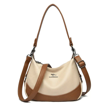 Margot™ | Contrast Leather Crossbody