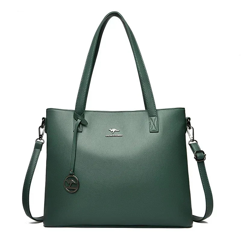 Adelaide™ | Classic Leather Tote Bag