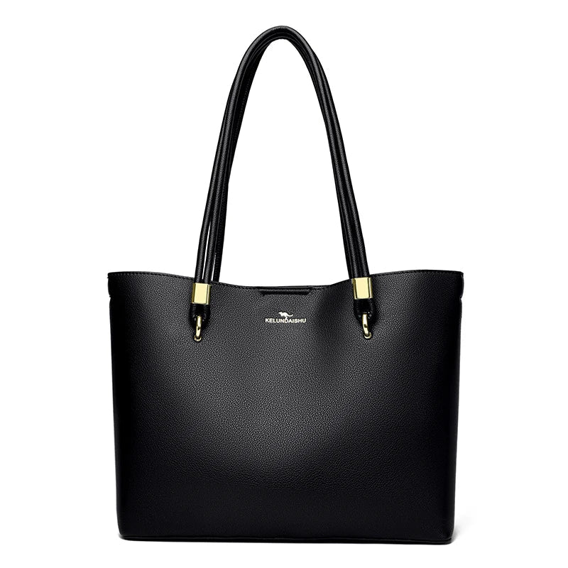Grace™ | Classic Leather Tote Bag