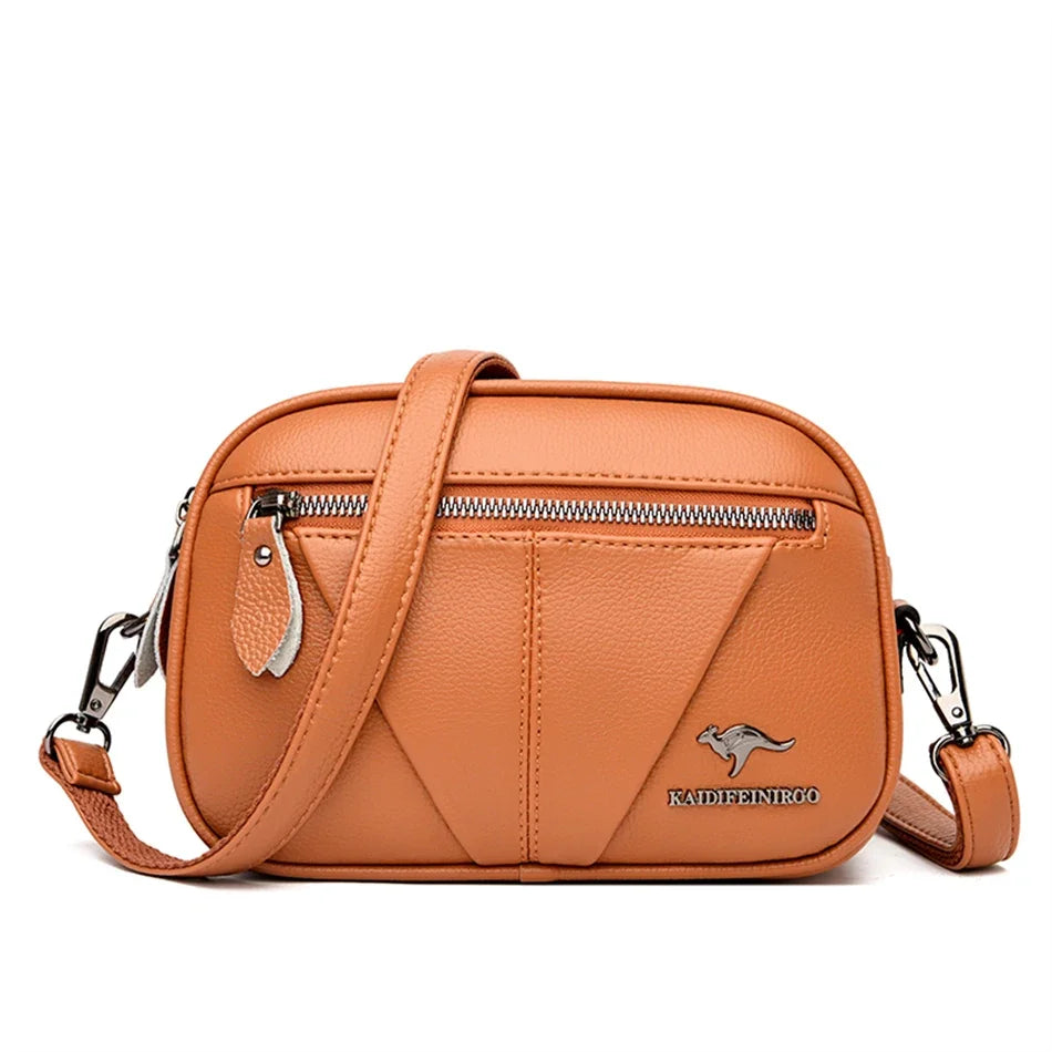 Rosalie™ | Compact Leather Crossbody
