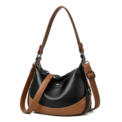 Margot™ | Contrast Leather Crossbody
