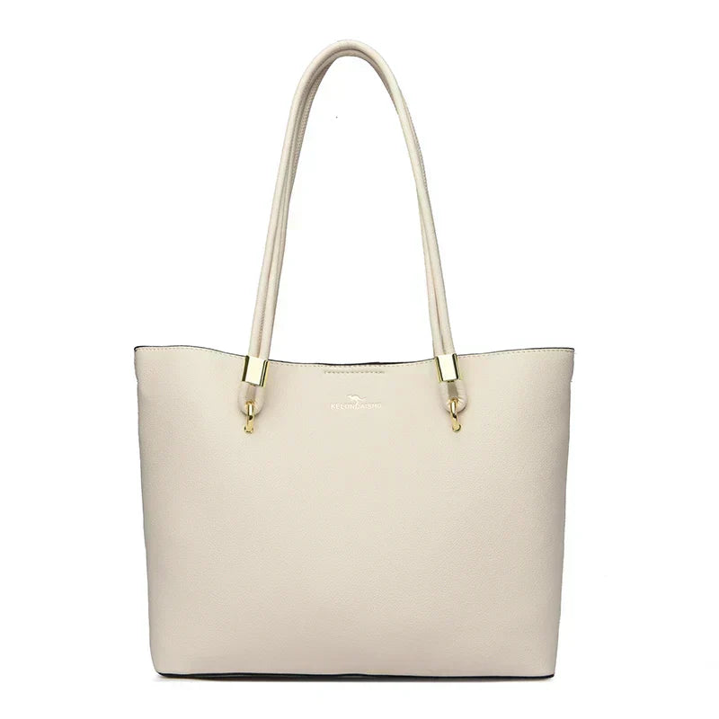 Grace™ | Classic Leather Tote Bag