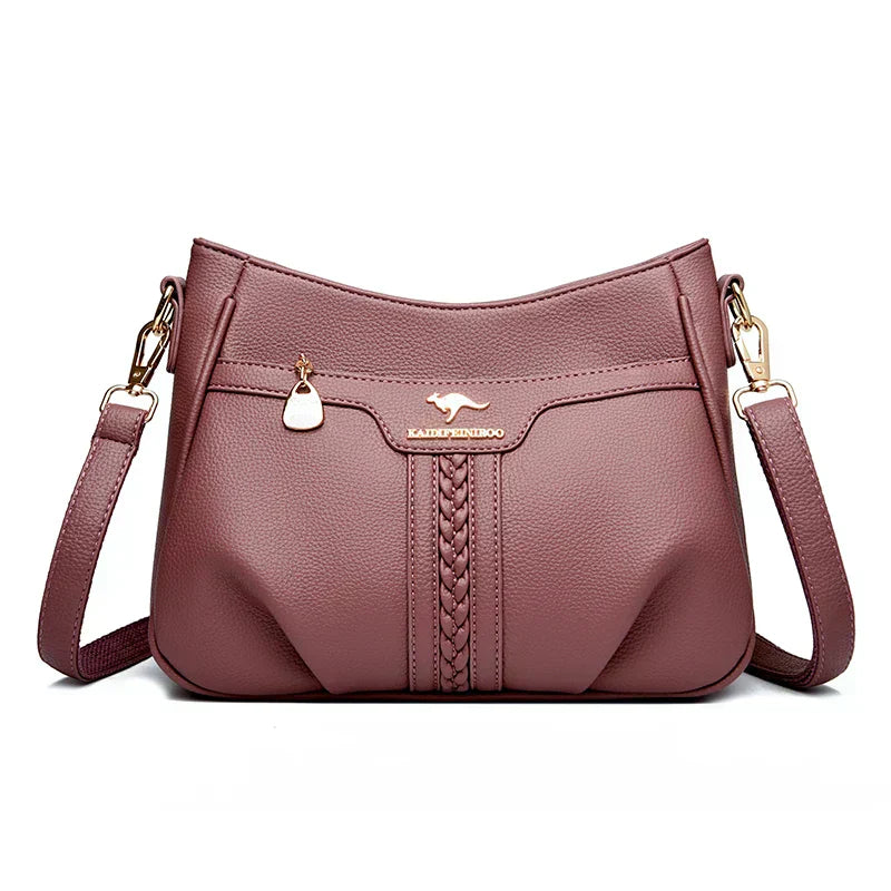 Genevieve™ | Braided-Detail Crossbody Bag